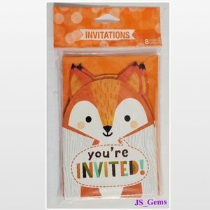 New Woodland Animals Invitations Home